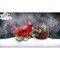 Ceramic Cardinal Bird and Acorn Salt and Pepper Shakers, Home Decor for Kitchen